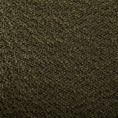 Christopher Knight Home Modern Low Profile Accent Chair for Living Room, Boucle Upholstered Armless Chair with Rubberwood Legs, Comfy Lounge Armchair, Plush Cloud-Like Seating for Bedroom, Olive Green