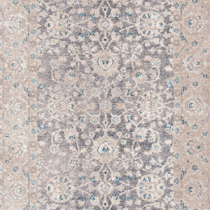 SAFAVIEH Sofia Collection Area Rug - 10' x 14', Light Grey & Beige, Vintage Oriental Distressed Design, Non-Shedding & Easy Care, Ideal for High Traffic Areas in Living Room, Bedroom (SOF330B)