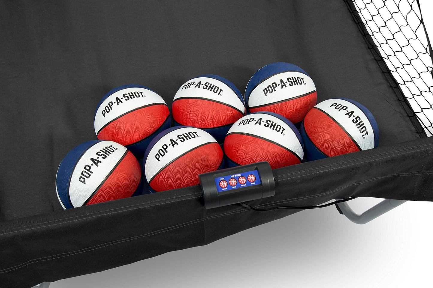Pop-A-Shot - Home Dual Shot with Utah Jazz NBA Graphics l Sensor Scoring l 16 Game Modes l 7 Balls l Foldable Storage l for All NBA Fans