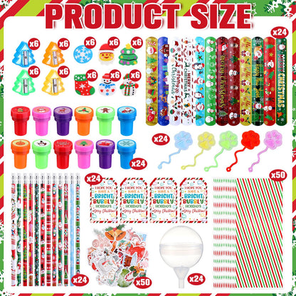 Soulchen 24 Pcs Halloween Party Gift Set Halloween Favors Bulk for Party Themed Exchange Gifts Supplies Prizes Rewards