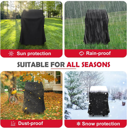 Weber 30-Inch Grill Cover - Heavy Duty 600D Waterproof BBQ Protection | Weather & UV Resistant