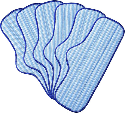 Newbealer Microfiber Steam Cleaner Pads - 6 PCS Durable, Washable & Reusable for NB282C