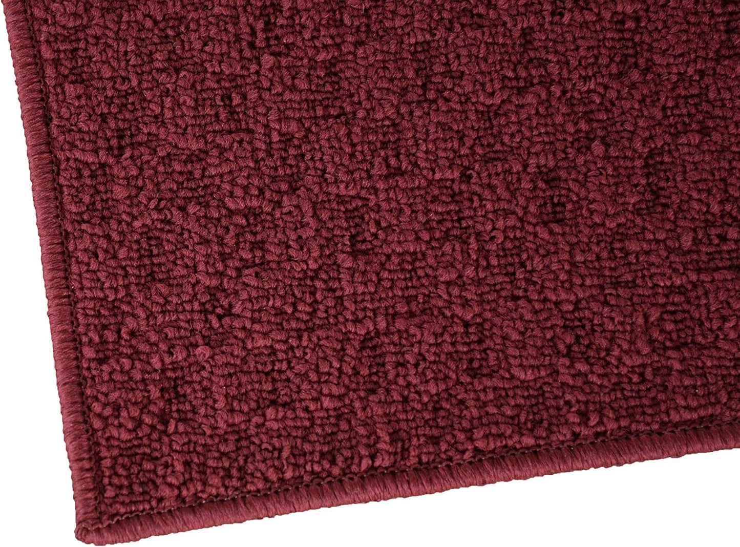 Garland Rug Town Square Rug, 2-Feet by 5-Feet, Chili Red