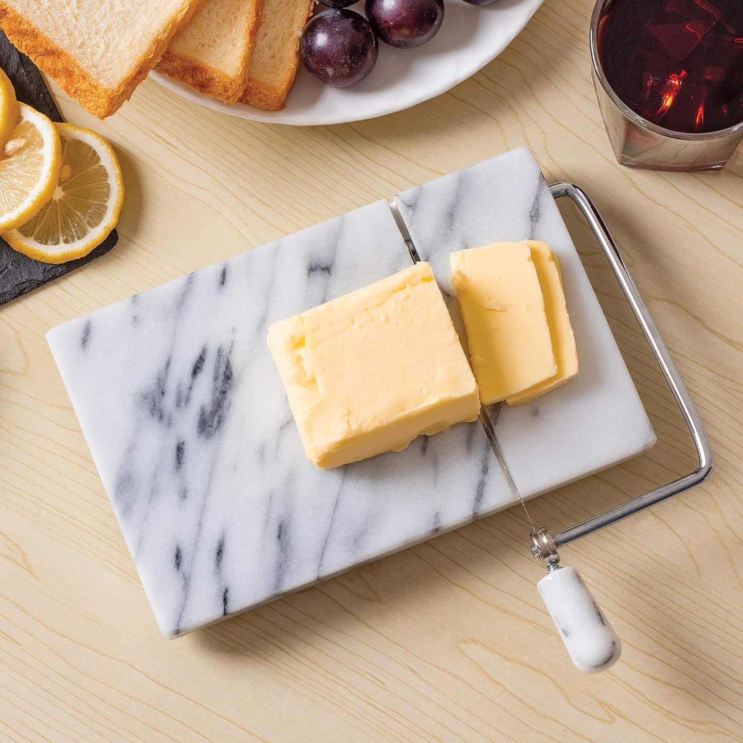 1 3841COM Fox Run Marble Cheese Slicer, White, Replacement Wire