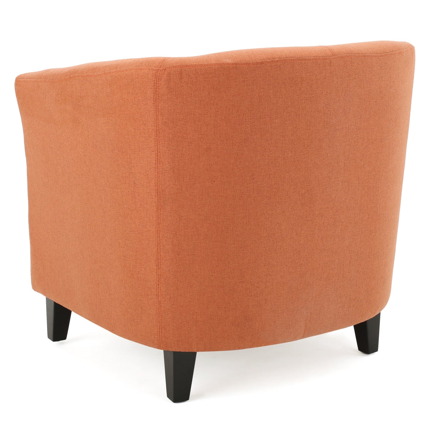 Christopher Knight Home Club Chair Accent Armchair for Living Room Bedroom and Office 30 Inch Deep Modern Lounge Seating, Orange
