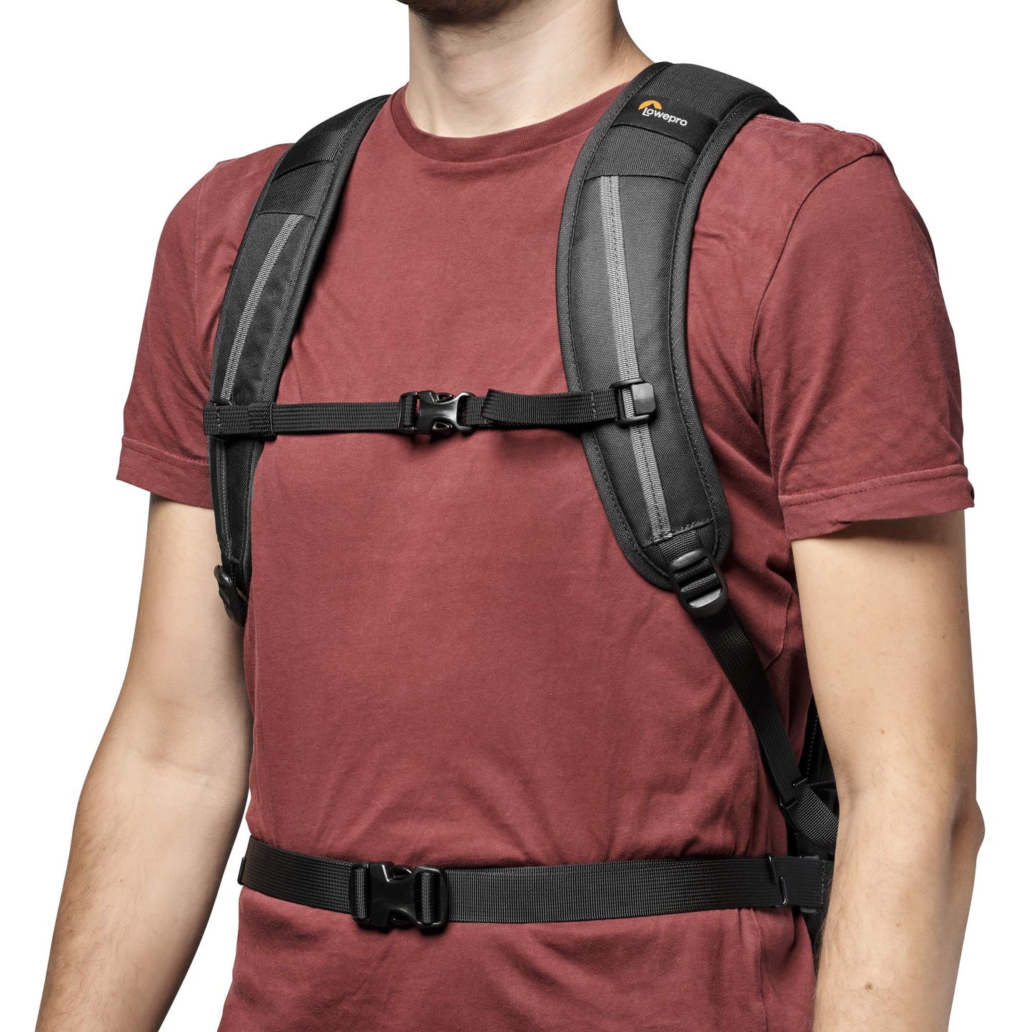 Lowepro Flipside BP 400 AW III Mirrorless and DSLR Camera Backpack - Dark Grey - with Rear Access - with Side Access - with Adjustable Dividers - for Mirrorless Like Sony α7 - LP37353-PWW