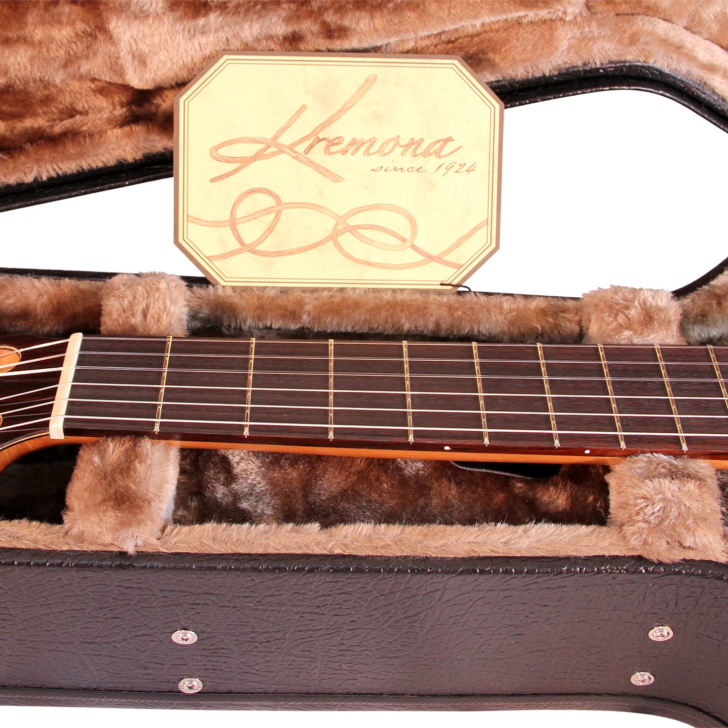 Kremona Fiesta F65CW-SB – Acoustic/Electric Nylon String Guitar – Handmade in Europe – Deluxe Hardshell Case Included