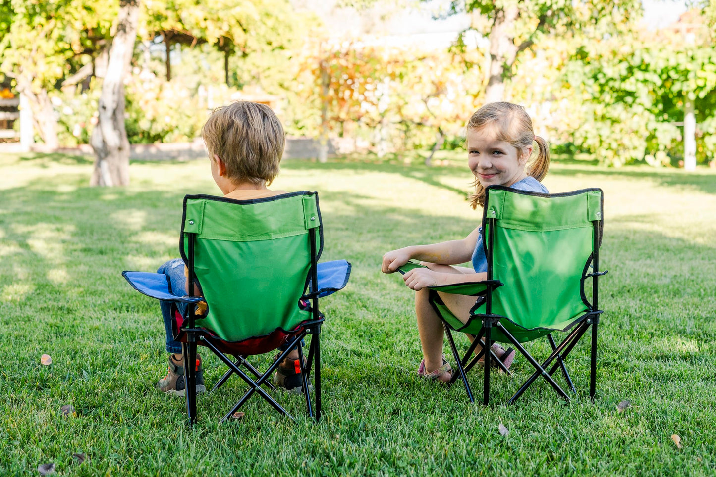 Pacific Play Tents Emerald Green Kids Super Folding Chair