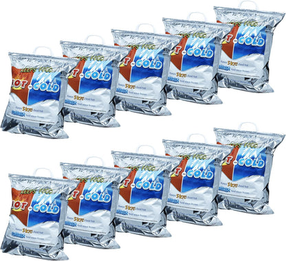 Frozen (10, 16"x19.25") Superio Hot and Cold Insulated Bags for Food Delivery, Grocery Shopping Bags, Food Storage