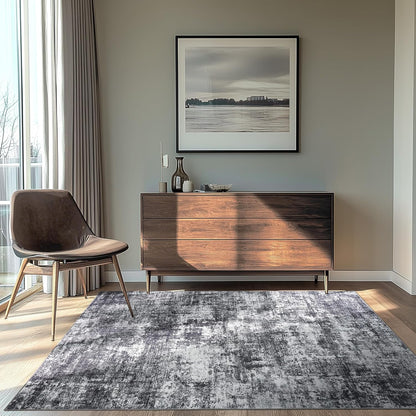 5x7 Abstract Area Rugs Washable Non-Slip Rug for Living Room Bedroom Soft Carpet Indoor Floor Non-Shedding Rugs