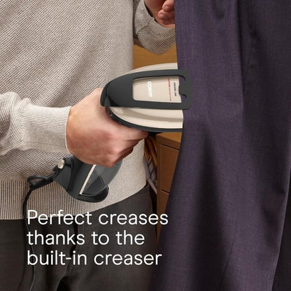 Conair Turbo ExtremeSteam 1875W Handheld Garment Steamer - Portable Design for Strong, Penetrating Steam - Black