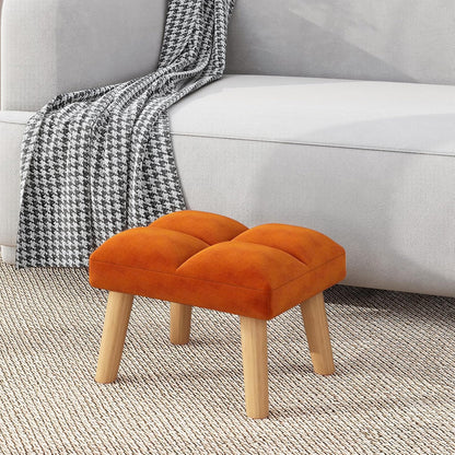 15.74" D11.81" W10.62" UHBD032J YMYNY Footstool, Small Ottoman Stool Chair, Modern Padded Sofa Seat Foot Rest Stool