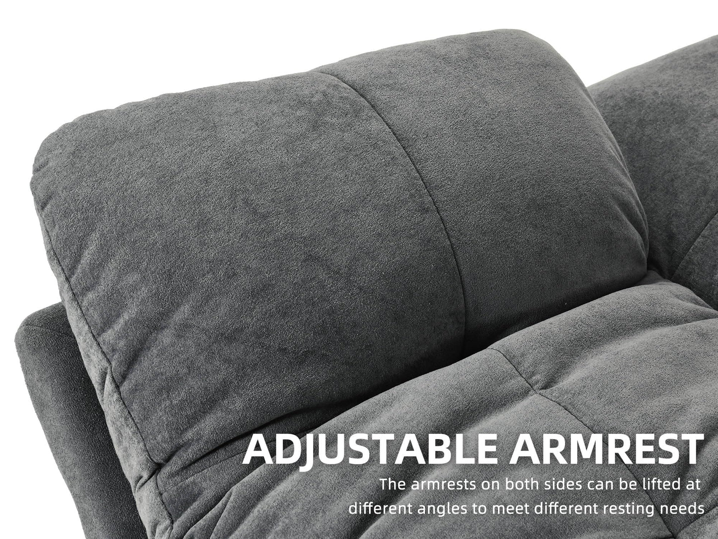 YITAHOME Convertible Futon Sofa Bed, 70" Folding Futon Set for Living Room Home Office Aprtment, Modern Futon Couch with Adjustable Backrest & Armrests, Recliner Lounge, Loveseat Sofa