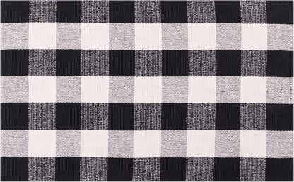 RAJRANG Buffalo Plaid Rug, 23.6 x 35.4 Inches, Cotton Washable Door Mat, Checkered Indoor Outdoor Decor