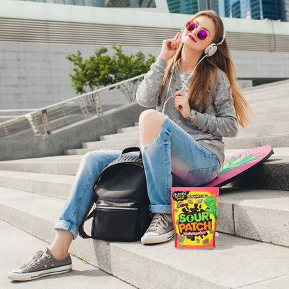 SOUR PATCH KIDS Watermelon Soft & Chewy Candy, Family Size, Bulk Candy, 1.8 lb