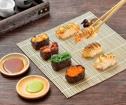 SmileTools Sushi Making Kit, 28 in 1 Sushi Roller Kit with Bamboo Mats, Sushi Bazooka, Nigiri Gunkan Sushi Mold, Musubi Maker, Rice Ball Mold & More