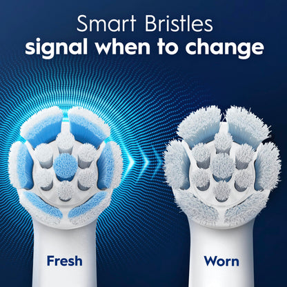 Oral-B iO Series Ultimate Clean Electric Toothbrush Replacement Brush Heads for an Oral-B Electric Toothbrush, 2 count, White