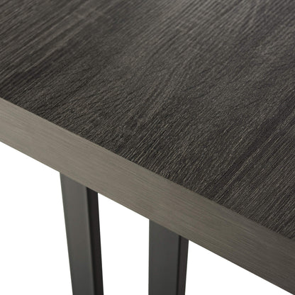 Safavieh Home Collection Amalya Modern Dark Grey Square Coffee Table