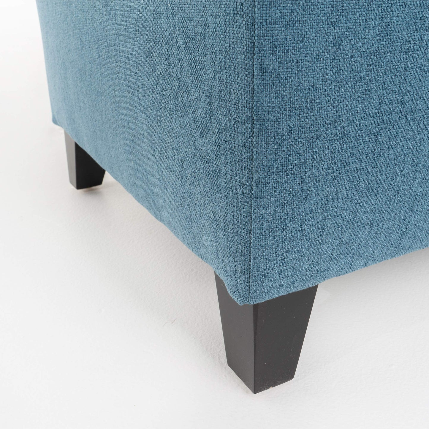 Christopher Knight Home Juliana Fabric Storage Ottoman, Blue