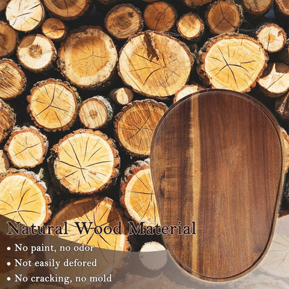 Acacia Wood Mixer Slider Mat for Kitchen Aid 5-8 Qt Tilt-Head Stand Mixer Kitchen Appliance Slider Tray Countertop Storage Attachments