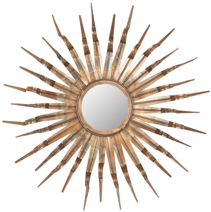 Safavieh Home Collection Sun Mirror, Copper