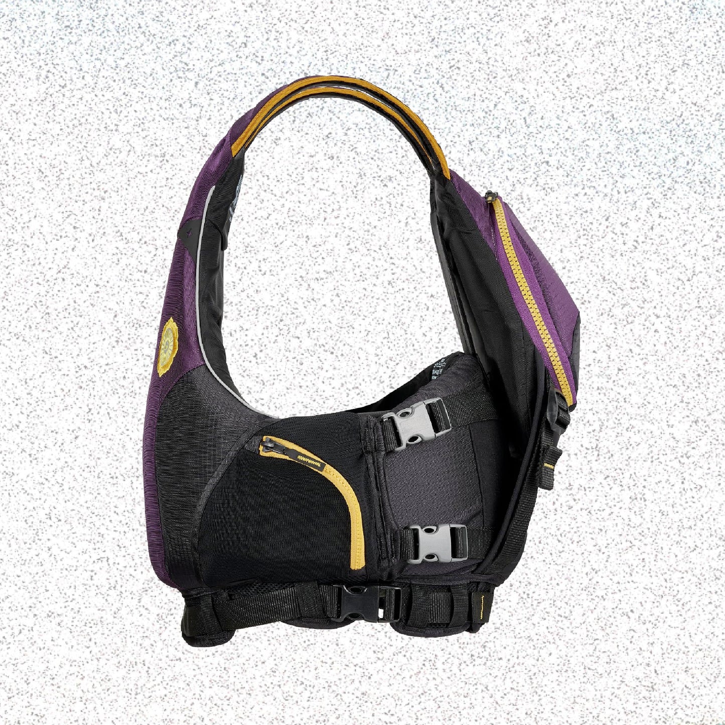 Astral Bowen Life Jacket - Lightweight USCG Type III PFD Adult Life Vest for Fishing, Touring, SUP, & Whitewater - Eggplant - Medium/Large