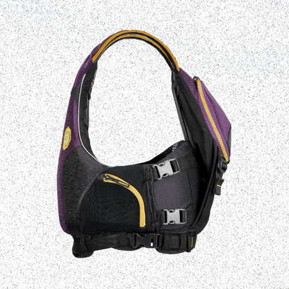 Astral Bowen Life Jacket - Lightweight USCG Type III PFD Adult Life Vest for Fishing, Touring, SUP, & Whitewater - Eggplant - Medium/Large