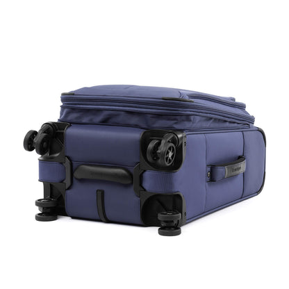 Travelpro Tourlite Softside 2-Piece Set, Expandable Luggage, 4 Spinner Wheels, Lightweight Suitcase, 21" Carry-On, 25" Checked Medium, Blue