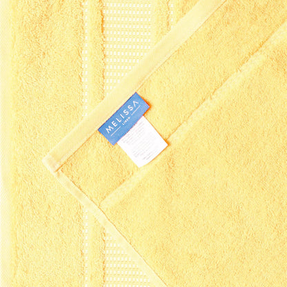 4 12x12 Set, Melissa Linen, Piece Washcloths, in Turkish Soft Wash Cloth Small Hand Towels, Rags for Face and Body