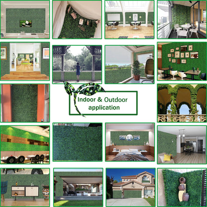 ODTORY Artificial Ivy Privacy Fence Wall Screen: 6FT X 12FT (72 sqft) UV-Anti Faux Boxwood Roll Panels Greenery Backdrop Ivy Vine Leaf Hedges Fence Panels for Indoor Outdoor Green Decor