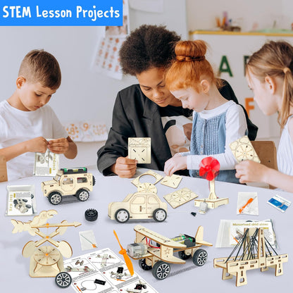 24 Packs 6 1 8-12 8 9 10 11 12 LINAYE STEM Kits for Kids, in Treasure Box Toy Stem Projects Crafts for Kids Age