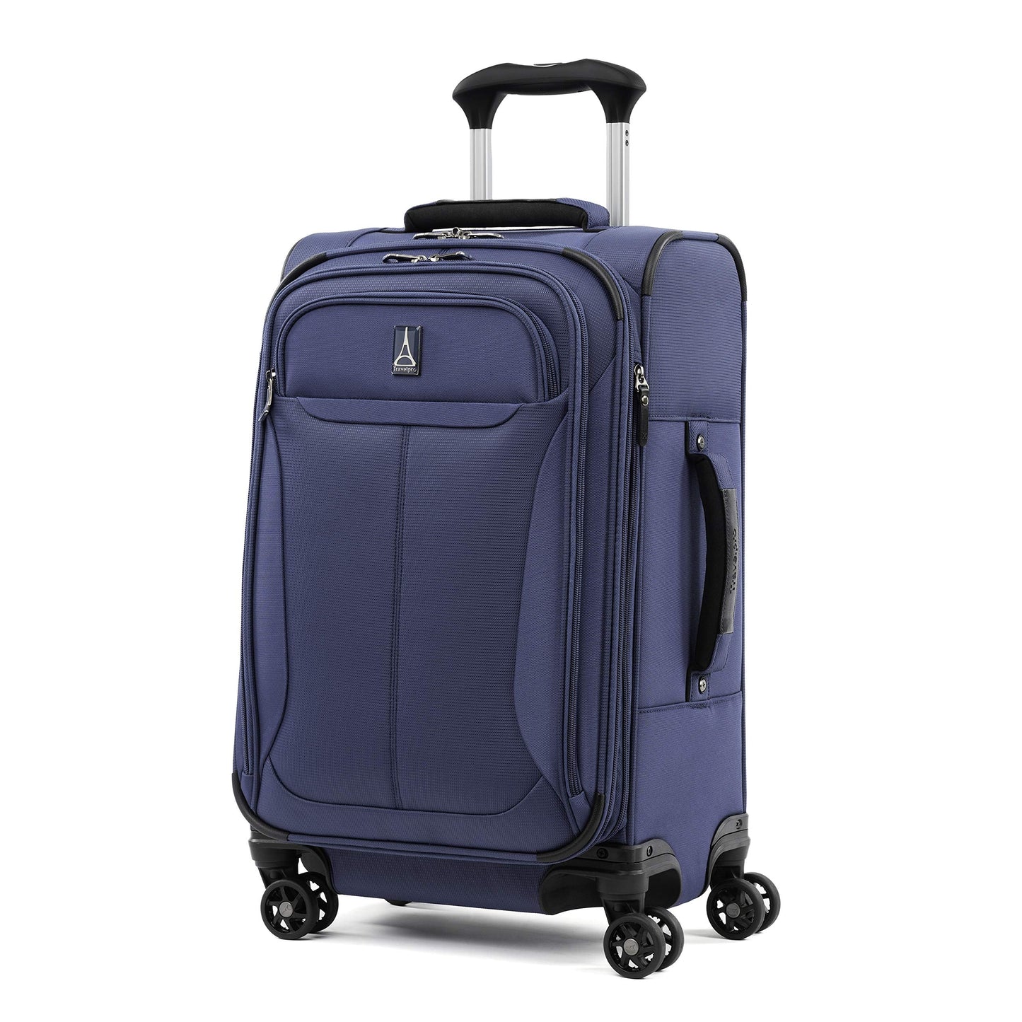Travelpro Tourlite Softside 2-Piece Set, Expandable Luggage, 4 Spinner Wheels, Lightweight Suitcase, 21" Carry-On, 25" Checked Medium, Blue