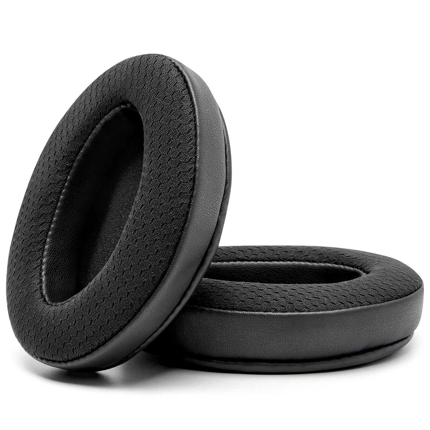 WC Freeze Cooling Gel Earpads - Compatible with HyperX Cloud, Steelseries Arctis, ATH M50X, G Pro X & More - Major Comfort Upgrade & Cooler for Longer | Black