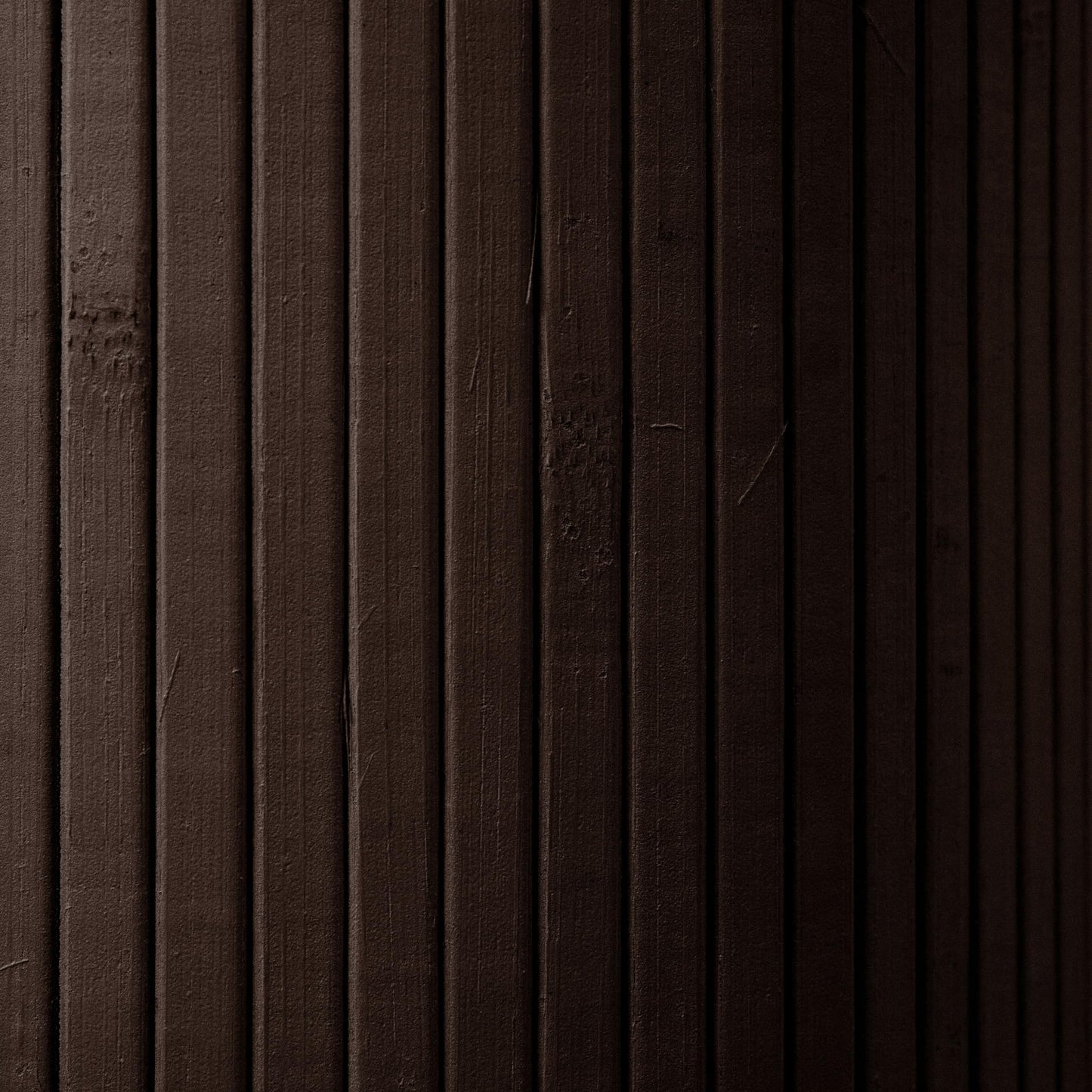 Red Lantern 6 ft. Tall Bamboo Wave Screen - Dark Mocha