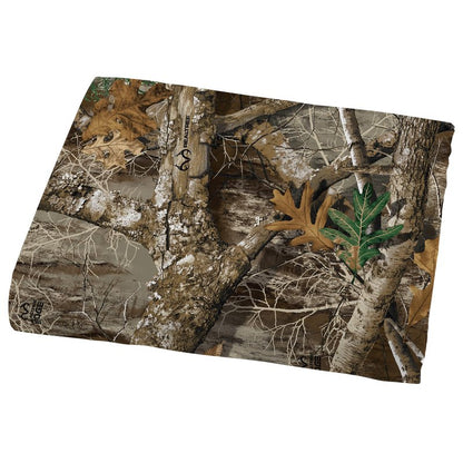 Northwest Realtree 4-Piece Queen Size Sheet Set, 1 Fitted Sheet, 1 Flat Sheet, 2 Pillowcases, Camo Bedding, Cabin Sheets, Edge Camo