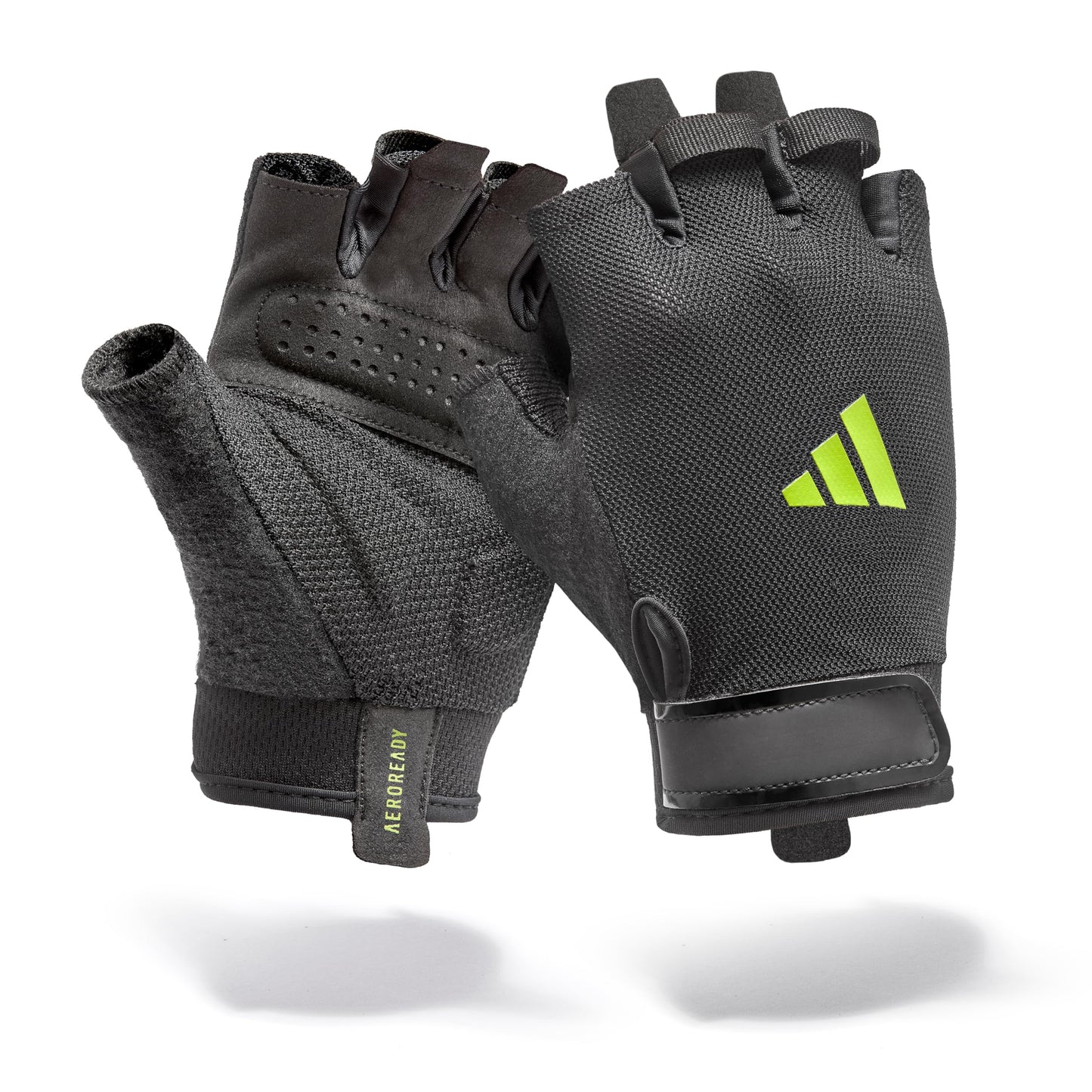 adidas Essential Training & Weightlifting Gloves, Fingerless Workout Gloves