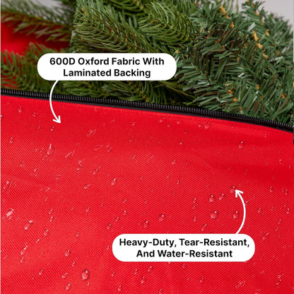 Christmas Tree Storage Bag, Fits Up to 9ft Artificial Trees, Durable Handles, Tear Proof 600D Oxford Canvas