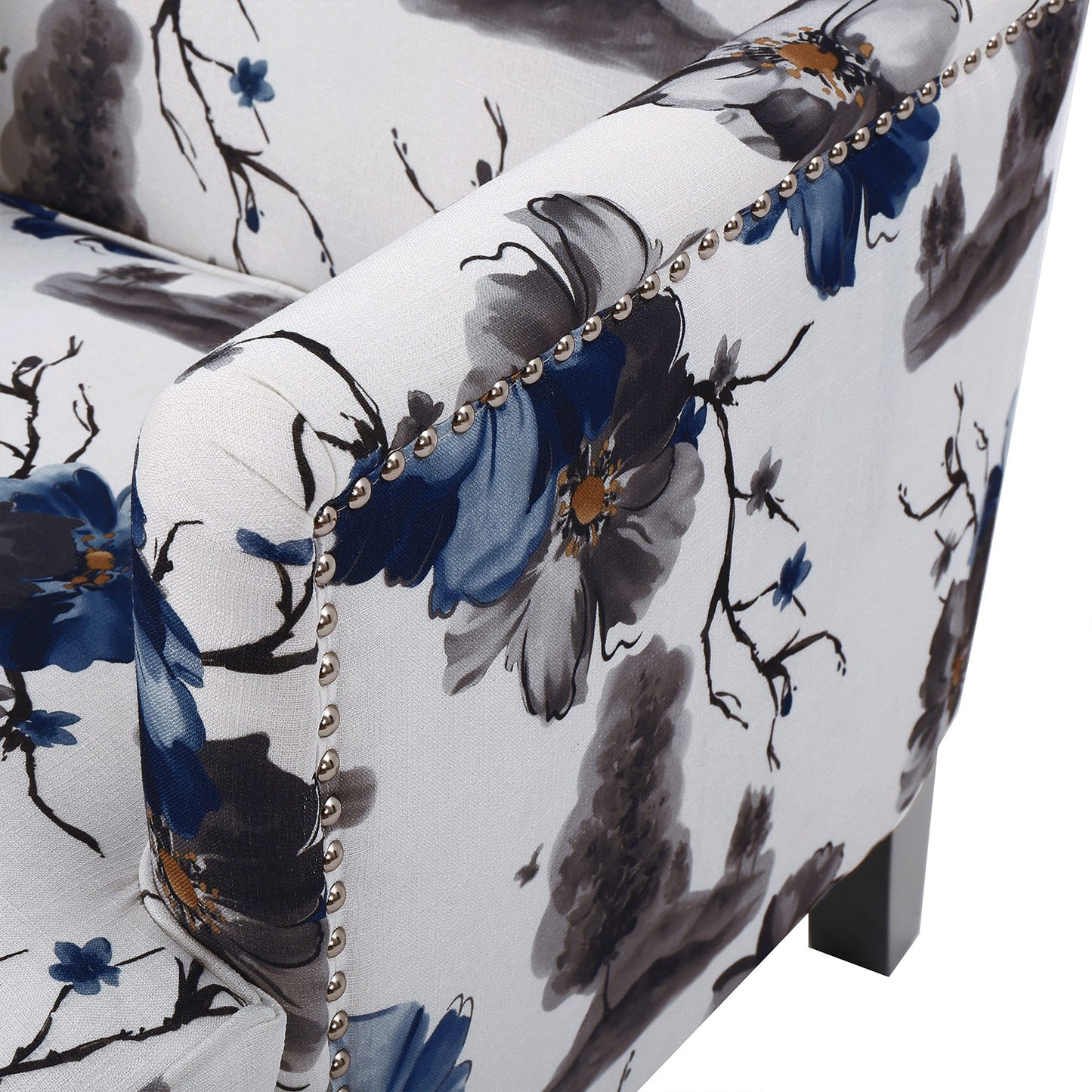 Christopher Knight Home Boaz Fabric Club Chair - Floral Print