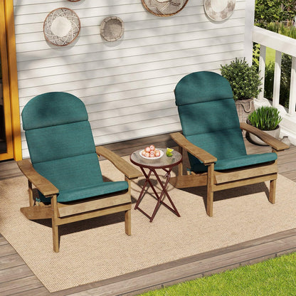 50x19.6 Inch Crestlive Adirondack Chair Cushion, Water Repellent, Fade Resistant, High Back Outdoor Rocking Chair