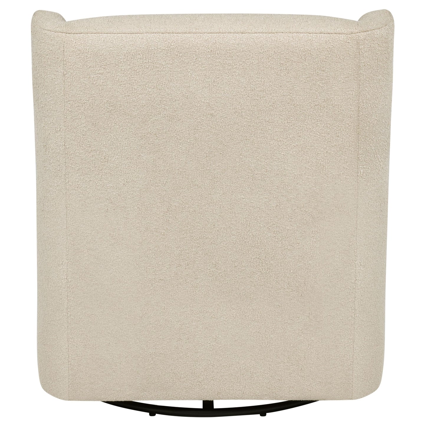 Coaster Home Furnishings - Serra - Wood - Boucle Upholstered Swivel Glider Accent Chair with 360-Degree Base, Gentle Gliding Motion and Transitional Style - Living Room - Sandy Beige - 902453