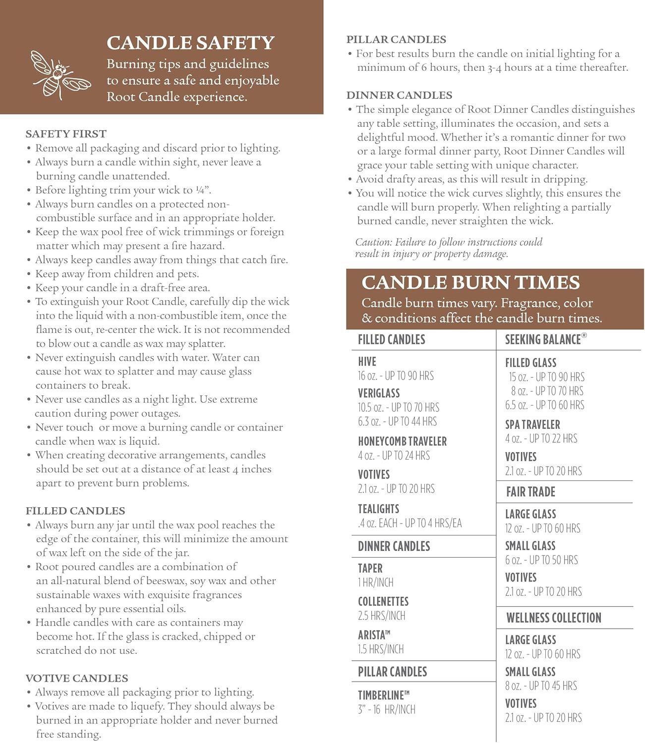 Root Candles Fall Scented Travel Tin Candle - 24-Hour Honeycomb Beeswax Blend in Mulled Cider, 4-Ounce