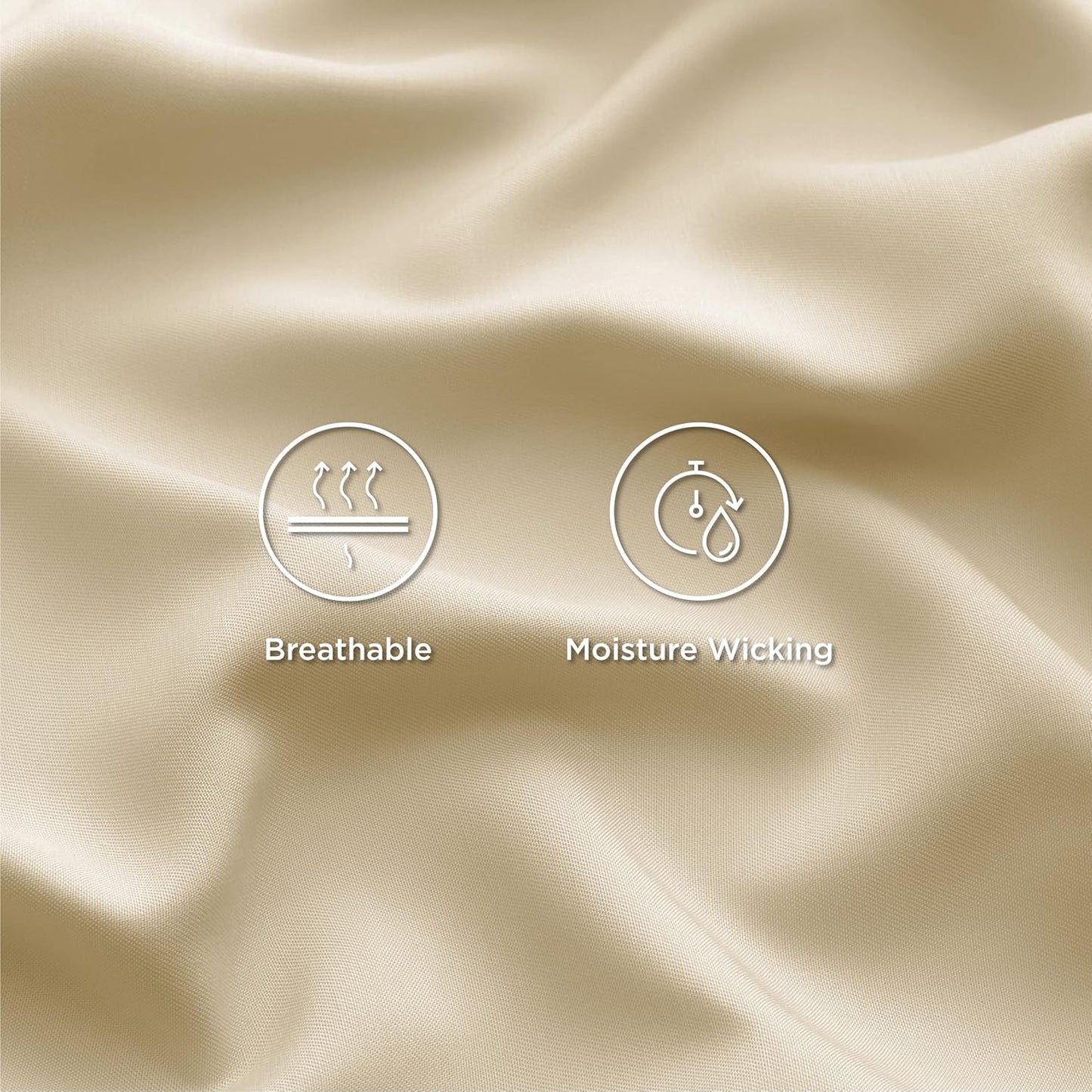 Bedsure Twin XL Sheet Set | Cooling Sheets Twin Extra Long, Rayon Derived from Bamboo, Deep Pocket, Hotel Luxury Bedding