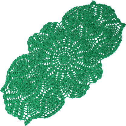 23 12 Inch One Piece x Oval Doilies Crochet for Dressers and End Tables Crafts Disposable Small Valentines Doilies