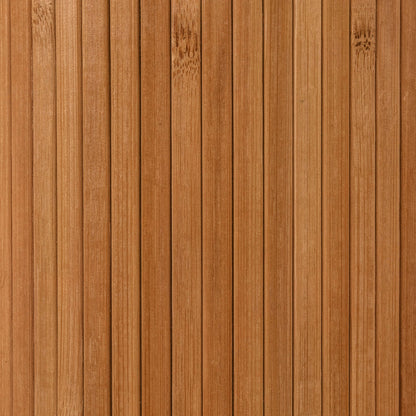 Red Lantern 4 ft. Short Bamboo Wave Screen - Natural