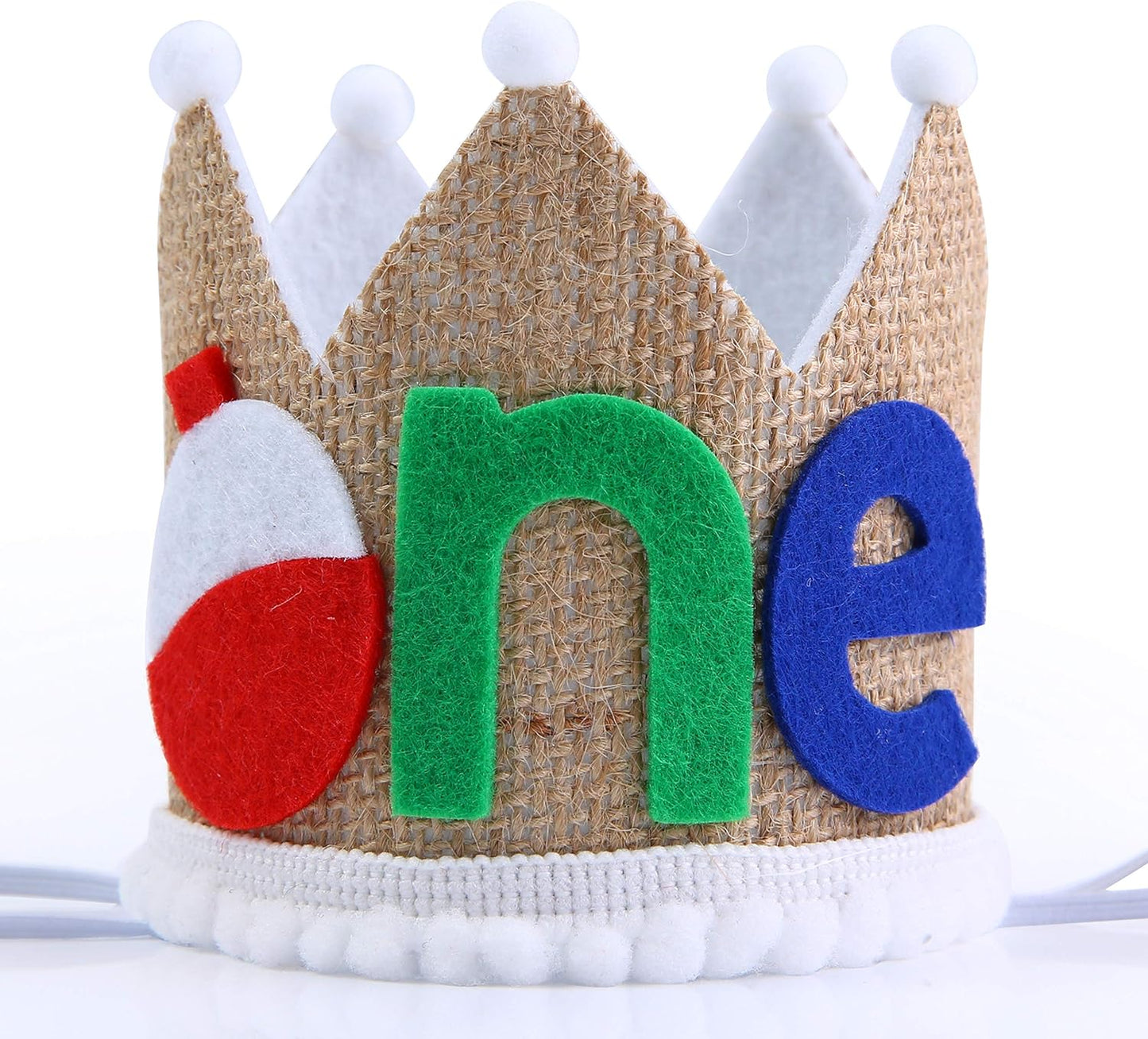 Ofishally One Crown for 1st Birthday - Party Favor Hat, Photo Booth Prop
