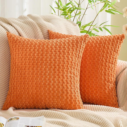20x20 Inch Set 2 (50x50cm) GAWAMAY Decorative Throw Pillow Covers of for Living Room Couch Bed Sofa, Farmhouse Square