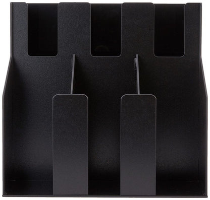 Winco 2 Tiers 3 Stacks Cup & Lid Organizer