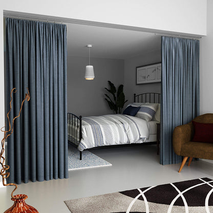 Wallniture Curtain Drape Wire Rod Set for Tapestry, Kids Crafts, Wall Decor Picture Hanging Kit
