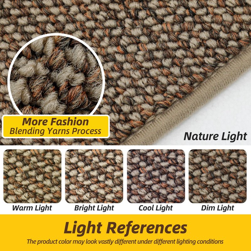JSEI Dirt Trapper Door Mat 24"x36" Non-Slip Washable Entrance Mat, Dog Doormats, Absorbent & Fade-Resistant Floor Mats, Low Profile Welcome Mats for Entryway, Front Door, and Inside Entrance, Taupe