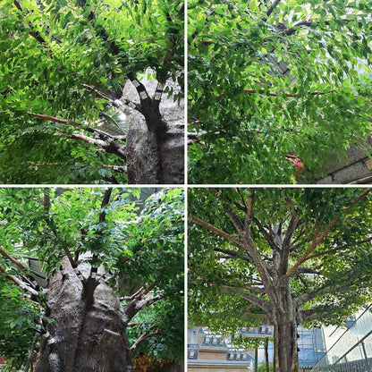Artificial Banyan Tree - Large Simulation Tree for Interior Decoration, Perfect for Living Room, Weddings, Hotels, and Shopping Malls
